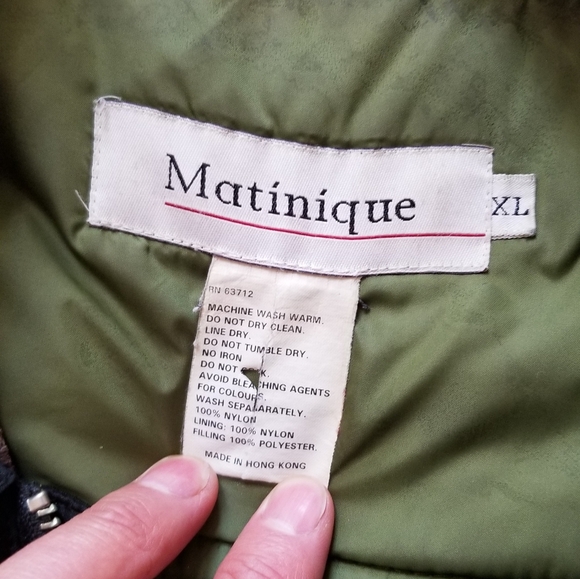 Mens vintage Matinique Jacket XL - Picture 4 of 9